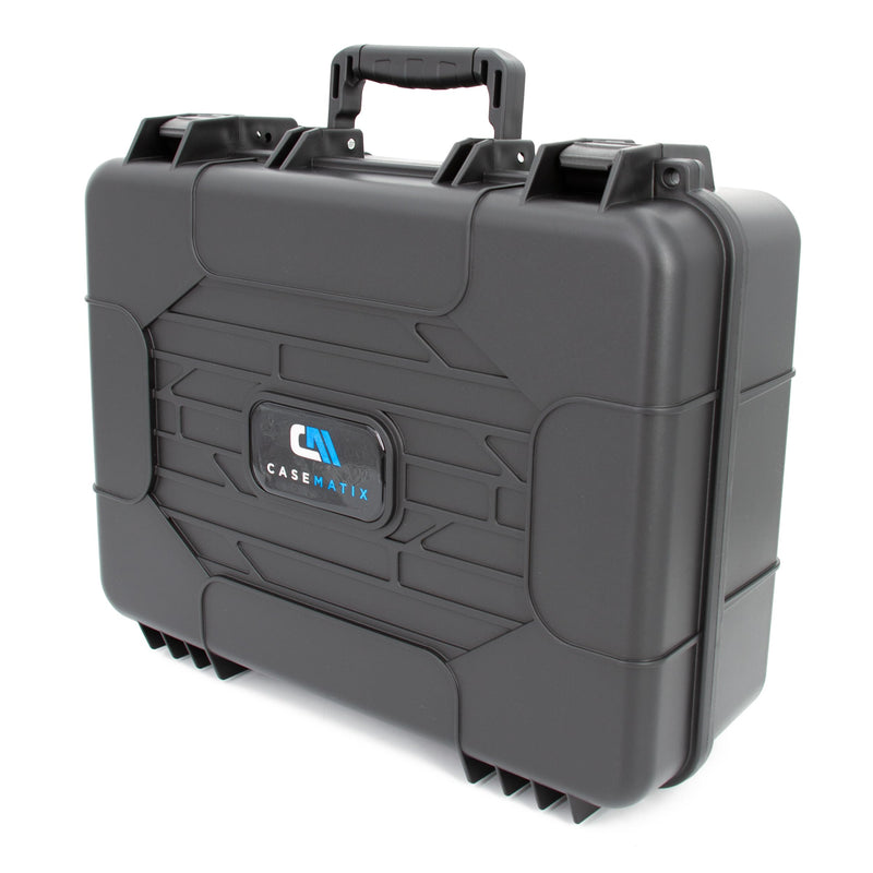 CASEMATIX Home Video Projector Hard Case Compatible with PowerLite and Home Cinema DLP WXGA 1080p 3D Projectors for Select Models Pro EX9200, 1781W, 1761W, 1284,640, 740HD, 1040 and More, Case Only 16 Inch Black