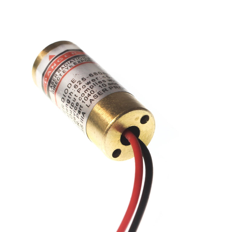3V 4.5V 5mW Red "Line" Laser Diode Module 650nm by farhop - 9x21mm (2 Pack)