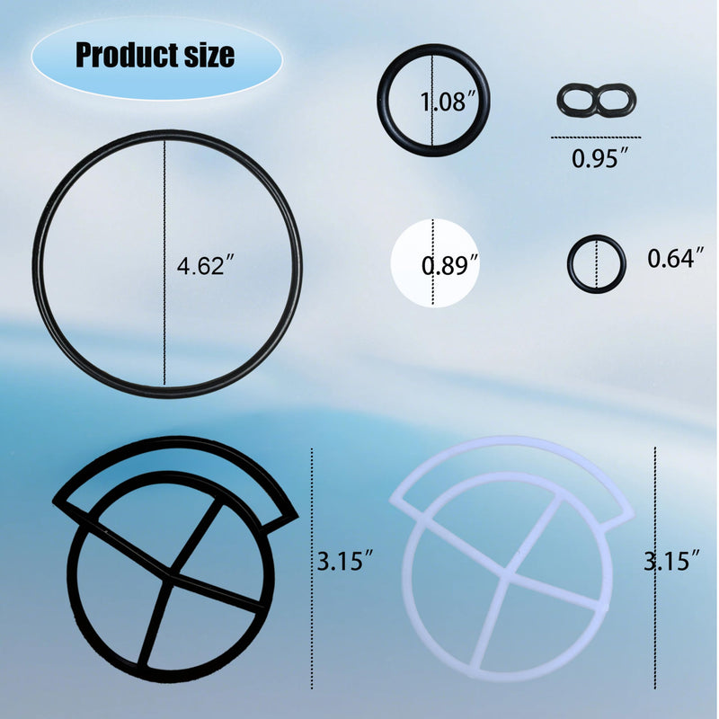 7185487 Water Softener Seal Kit for 1" High Flow Water Softeners parts（OEM）
