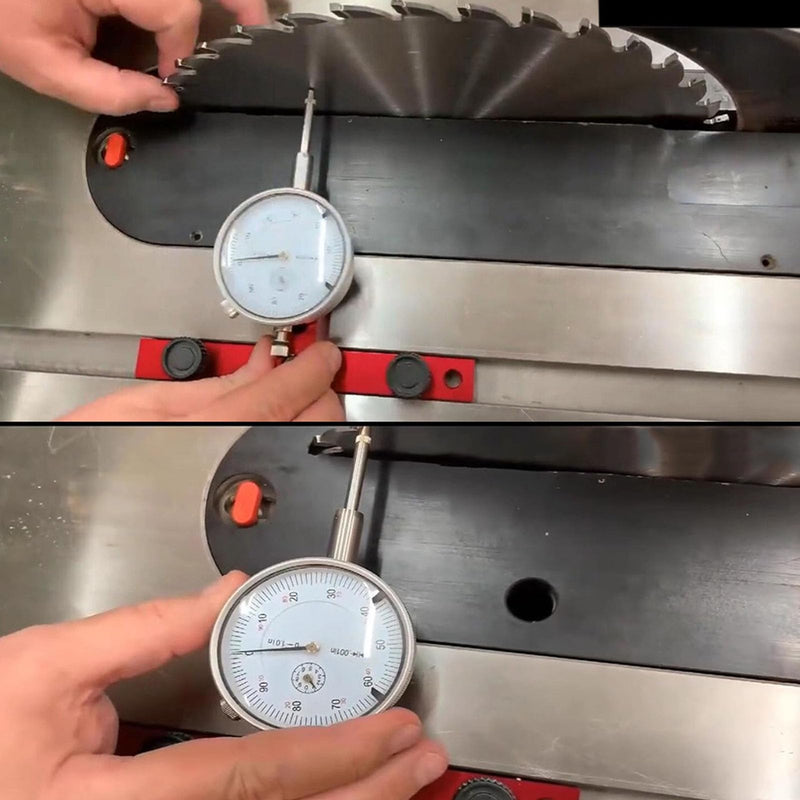Digital Dial Indicator, Adjustable Length Table Saw Dial Aluminum Alloy Multifunctional Use Digital Table Saw for Table Saws, Band Saws
