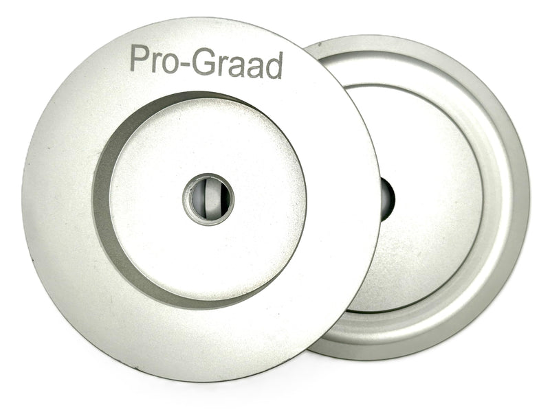 3" Aluminum Insertable Double-Buff Safety Flanges for High Speed Polishing, for Airway Buffing Wheels WITHOUT CENTER PLATES, Self Tightening, use with 5/8-11 threaded tools & 3” Center Buffs