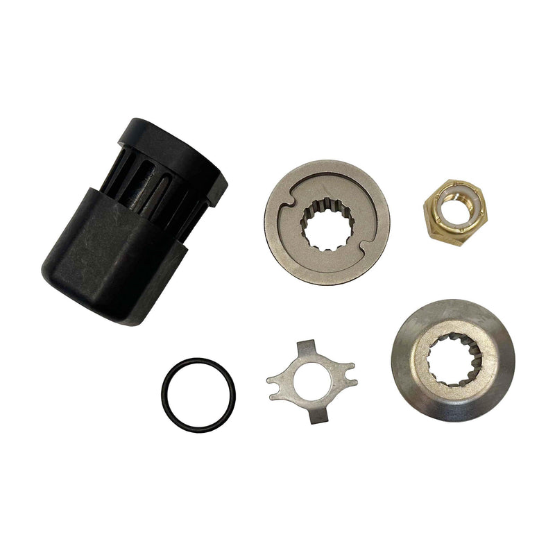 Propeller Hub Kit for Mariner Outboards 40-60HP, Complete Set Included, Protective Hub System, Enhanced Propeller Performance with Forward Thrust 835257K12