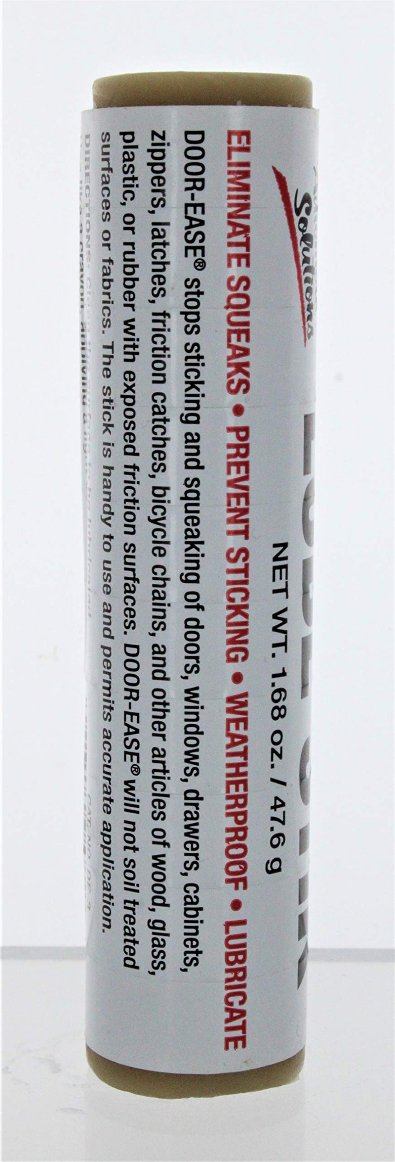 AGS Automotive Solutions Door-Ease Lubricant Stick, 1.68 Ounces, The Original No-Mess Stick Lubricant, Weatherproof and Wear-Resistant, Wide Range of Applications