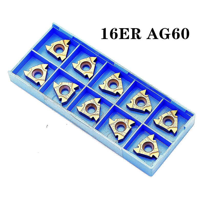 5/8" SER1616H16 SEL1616H16 Lathe Holder Tool with 20pcs 16ER/IR AG60,Pack of 26