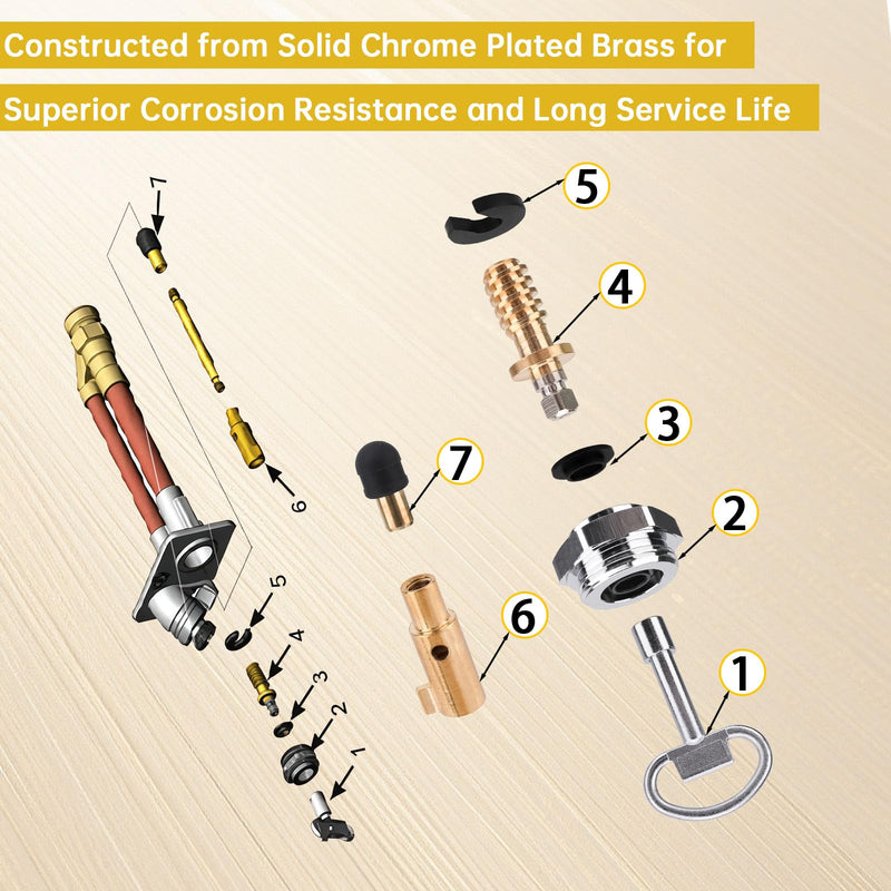 RK-65 Repair Kit for Woodford Model 60 65 67 Wall Hydrant