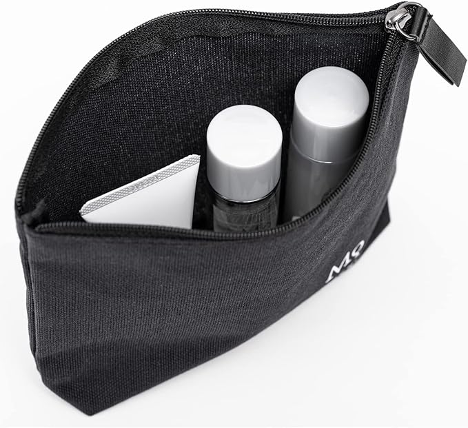 KOSE Manifique Men's Skin Care Trial Set, Facial Cleansing Foam, 1.1 oz (30 g), Lotion, 1.1 fl oz (30 ml) / Milky Lotion, 1.1 fl oz (30 ml) with MQ Pouch - NewNest Australia