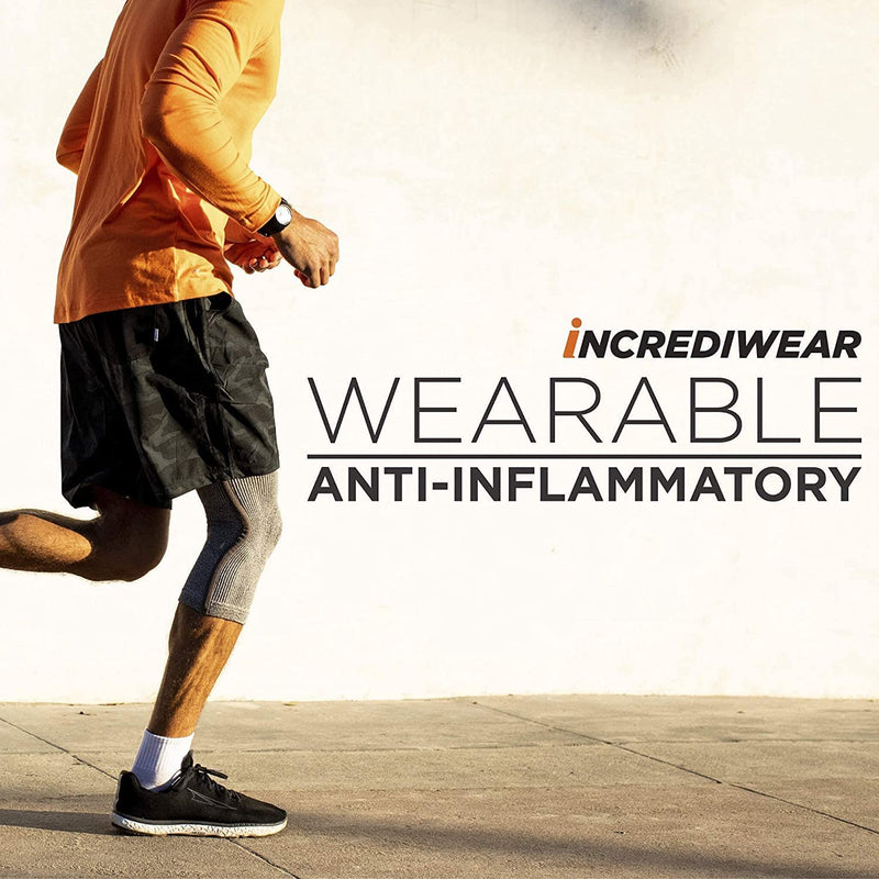Incrediwear Ankle Sleeve – Ankle Brace for Joint Pain Relief, Sprained Ankle Support, Arthritis, Inflammation Relief, and Circulation, Ankle Support for Women and Men (Black, Large) Black Large (Pack of 1)
