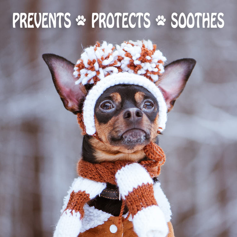 Musher's Secret Dog Paw Wax 60 g (2.1 oz) - Moisturizing Dog Paw Balm that Creates an Invisible Barrier That Protects and Heals Dry Cracked Paws - All-Natural with Vitamin E and Food-Grade Ingredients 2.1 Ounce (Pack of 1)