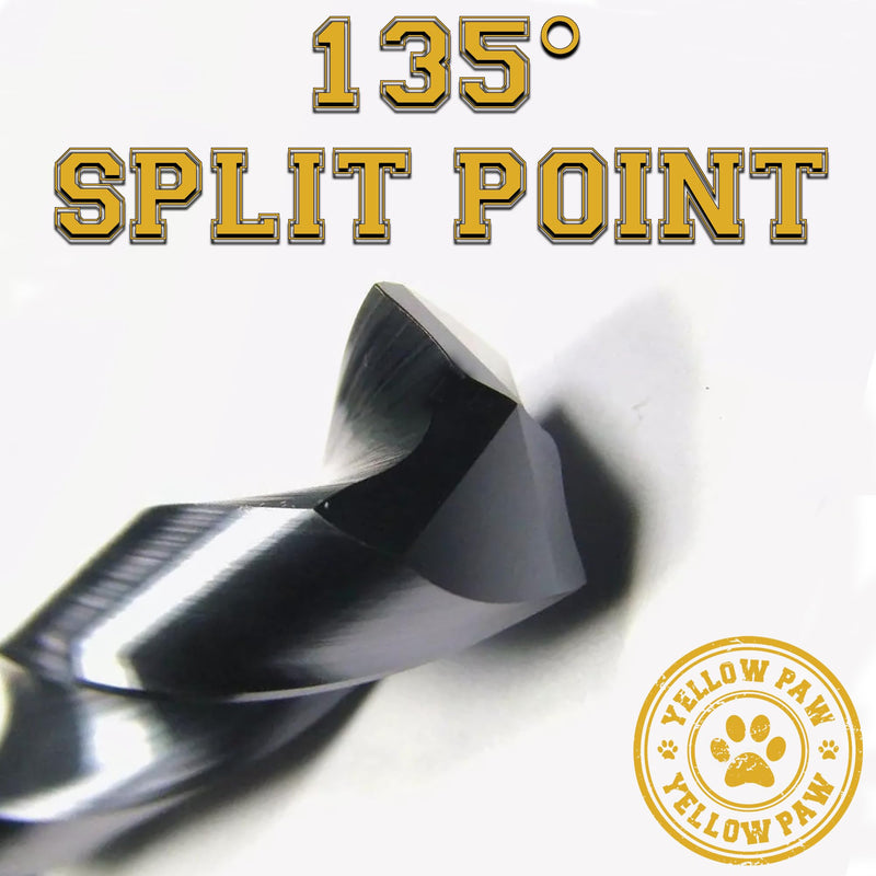 3/32 Inch Drill Bit (3 Pack) Industrial Grade M35 Cobalt Titanium Aluminum Nitrite - 3/32" Diameter & Total Length of 2-1/4" with Working Length of 1-1/4" Easily Drill Into Metal, Steel, & Aluminum 3/32"