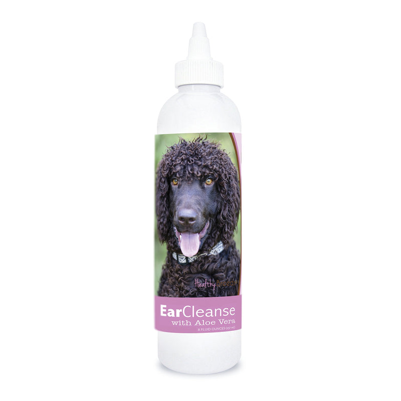 Healthy Breeds Irish Water Spaniel Ear Cleanse with Aloe Vera Sweet Pea and Vanilla 8 oz