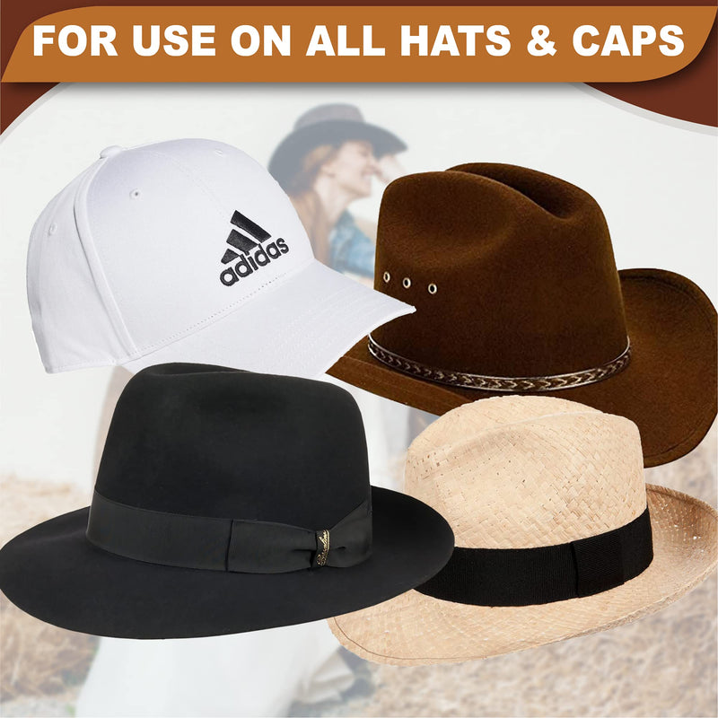 Hat Tape Roll 60" (5 Feet) - Hard Hats Size Reducer Foam Filler - Cap Sizing Strip Insert - for Fedora, Baseball Caps, Pana, Straw, Cowboy, Western Medium 60" (5 Feet)