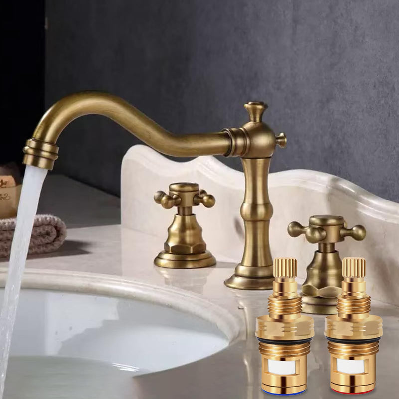 Brass KSRPL3200CC Cold and Brass KSRPL3200HC Hot Faucet Cartridge. This set includes ceramic cartridges in 2-1/8" length, designed for cold and hot water applications