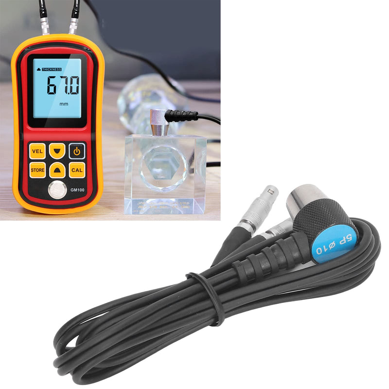 Ultrasonic Thickness Gauge Probe Metal Thickness Gauge Smart Sensor Automatic Calibration Transducer Tester Meter Replacement Probe
