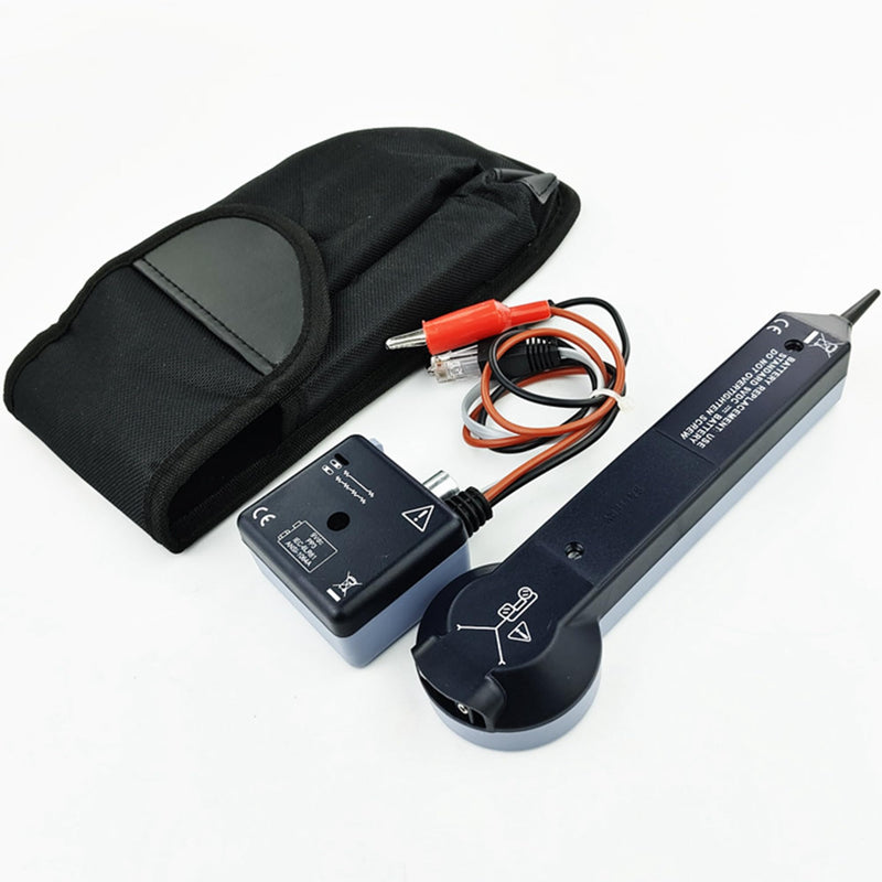Yankok [200EP Tone Probe w/ 701K Generator Kit] Inductive Amplifier Wire Cable Tracer to Locate Single Conductors and Cables Integrated LED Flashlight (Includes Headset Jack and User Manual)