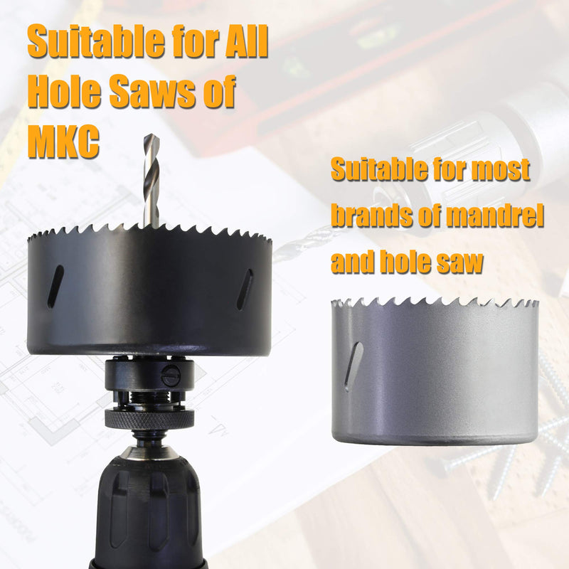 1/4 inch Pilot Drill Bit High-Speed Steel Bit HSS for Hole Saw Arbor 12pcs Use in Wood, Metal. DR-12pcs
