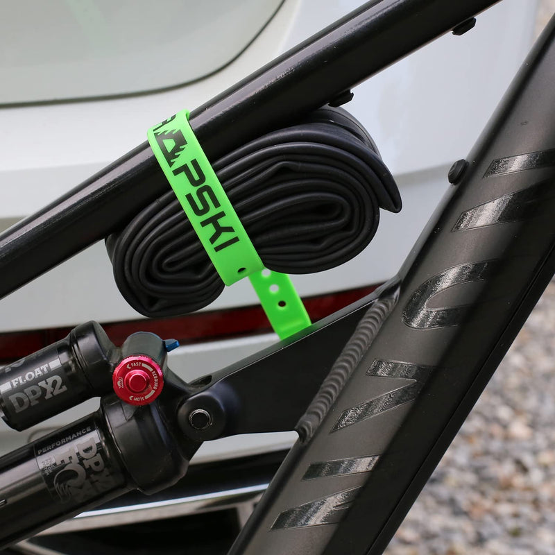 TRAPSKI Voile 15 Inch Aluminum Buckle Strap | Multi-Use Tension Strap for Skis, Bikes, Cargo, Tools, Marine & Boating, Outdoor Sports | UV-Resistant | Made in The USA (Green) Green