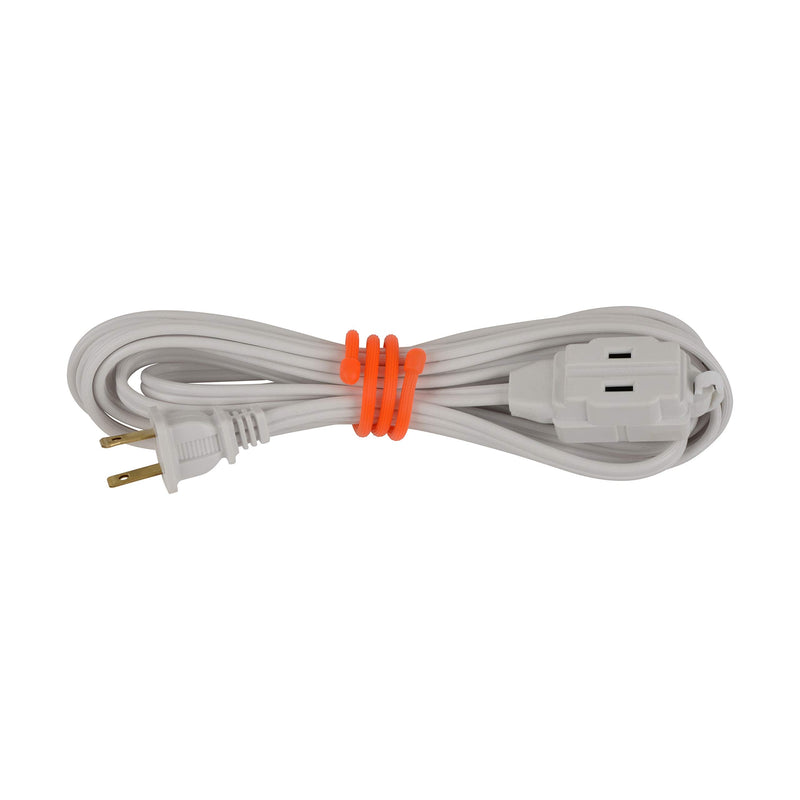 Nite Ize, Inc. GT12-31-2R3 Nite Ize Original Gear, Reusable Rubber, 12 Inch, 2-Pack, Bright Orange, Made in The USA Twist Tie, 2 Count (Pack of 1)