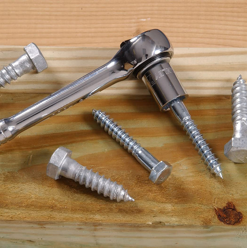 Hillman Hardware Essentials 321172 Lag Thread Screw Eye Stainless Steel (5/16" X 4")