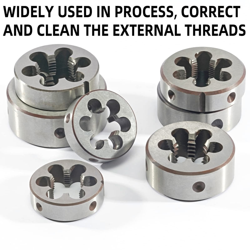 5/16"-36 UNS HSS Tap And Die Set, 5/16 x 36 UNS Machine Thread Tap And UNS Round Thread Die Right Hand 5/16''-36 UNS