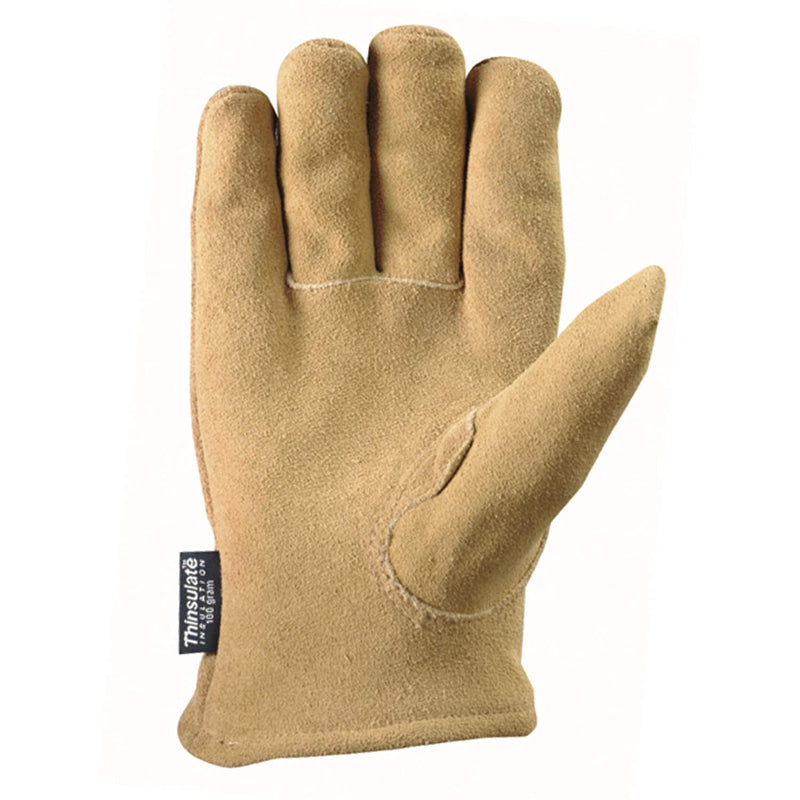 Wells Lamont Men's Thinsulate Deerskin Winter Gloves, Medium (1091)