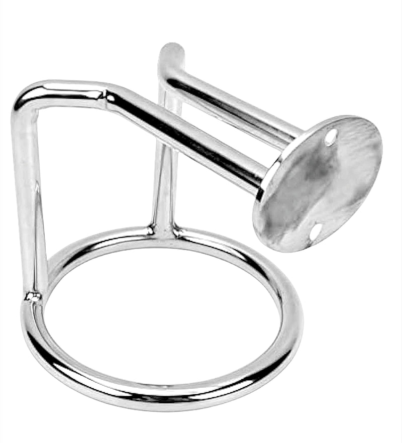 Marine Boat Cup Holders,Stainless Steel 316 Ring Drink Holder Ringlike Wall Mounted Cup Holder for Yacht Boat Accessories 2PCS