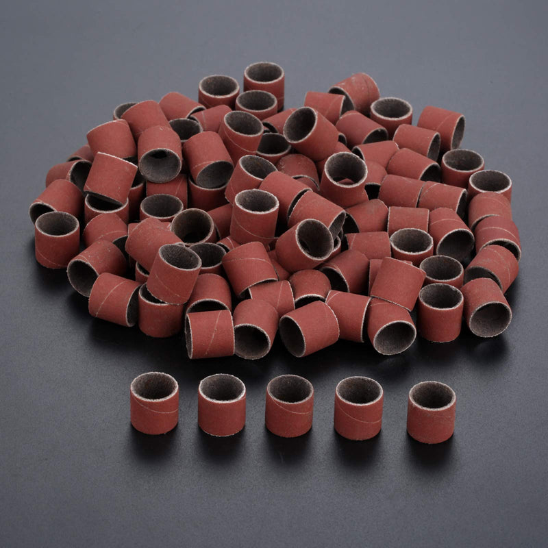 100 PCs Sanding Bands 600 Grit Drums Sleeves For DREMEL Rotary Tools 12CM 600# Grit