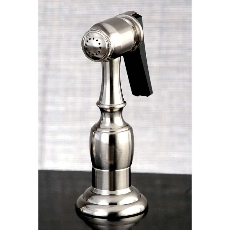 Kingston Brass Gourmetier KBSPR8 Kitchen Faucet Sprayer with Hose, Brushed Nickel