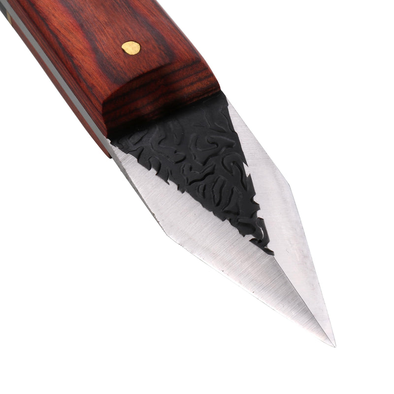 3pc Marking Knife within Tin Box, Marking Gauge Woodworking, Premium Woodworking Tool with High Speed Steel Sharp Blade, Beautiful Wood Handle M-nf-3pc