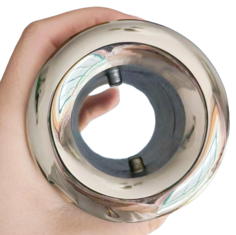 Marine Grade 316 Stainless Steel Full Threaded Through Hull Pipe Fittings with Nuts and washers for Boats, Yachts (1.5IN) 1.5IN
