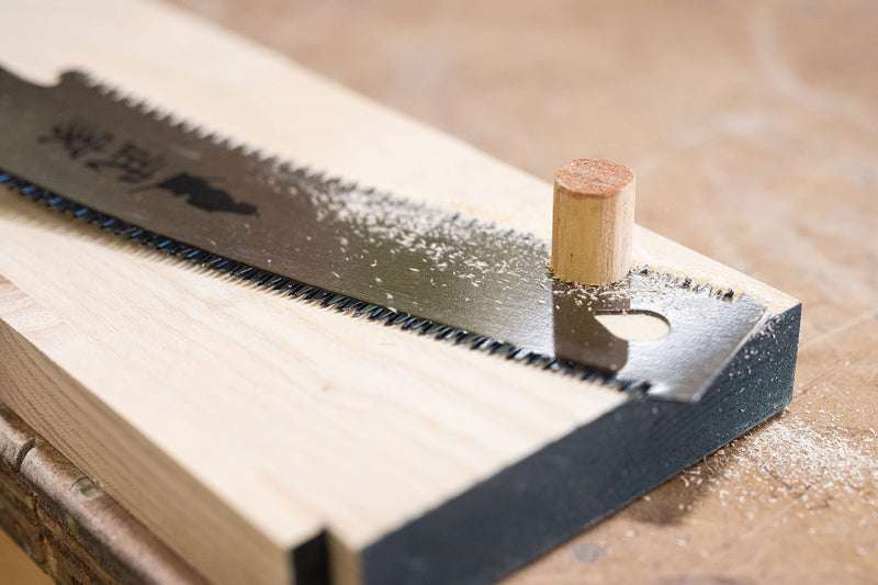 Set of 2 - Ryoba Japanese Pull Saw 9.5 Inch and Flush Cut Saw 6 Inch – Woodworking Tools Ryoba Table Saw – Steel Blades and Wood Handles, Handsaw 2 Cutting Edges– Japanese Hand Saw for Carpentry, DIY