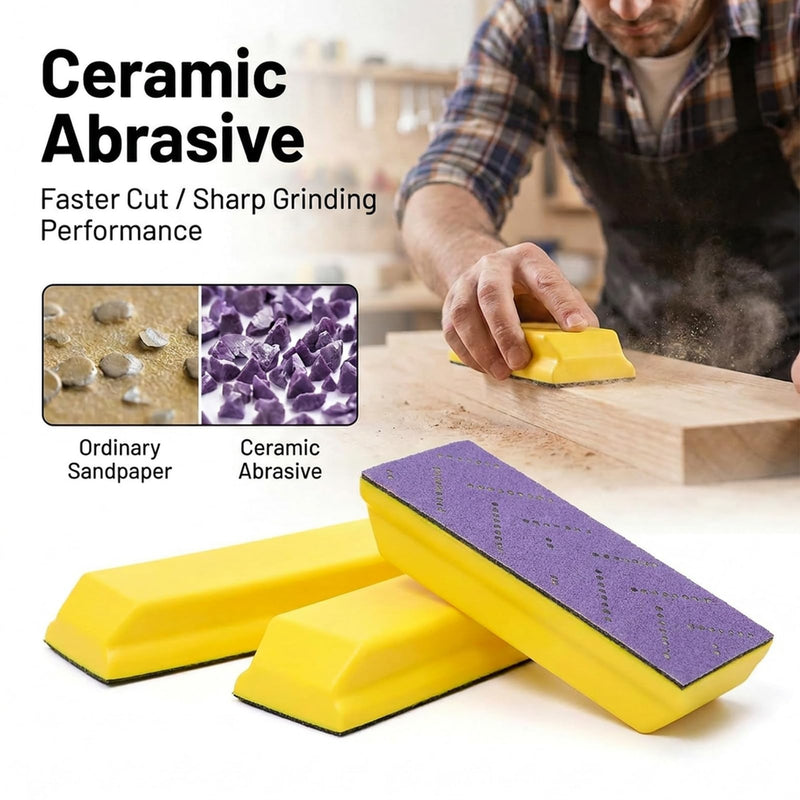 Abrasive Sandpaper Roll, 2-3/4" x 13.2 Yd, 600 Grit, Multi-Hole Dry Sanding Sheet Three-in-one Dry Sanding Roll for Automotive Body Repair, Coating Removal & Auto Sanding 1.0