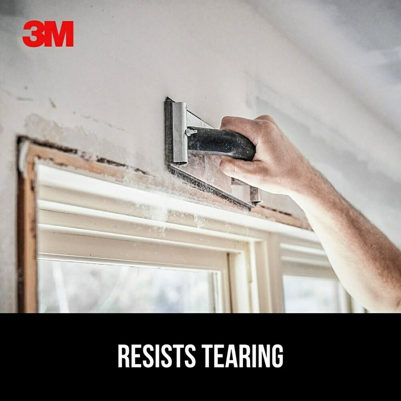 3M™ Drywall Sanding Screens, 9090NA-DC, Medium Grit, 4-3/16in x 11-1/4in, 2-Screen Pack, Open Stock