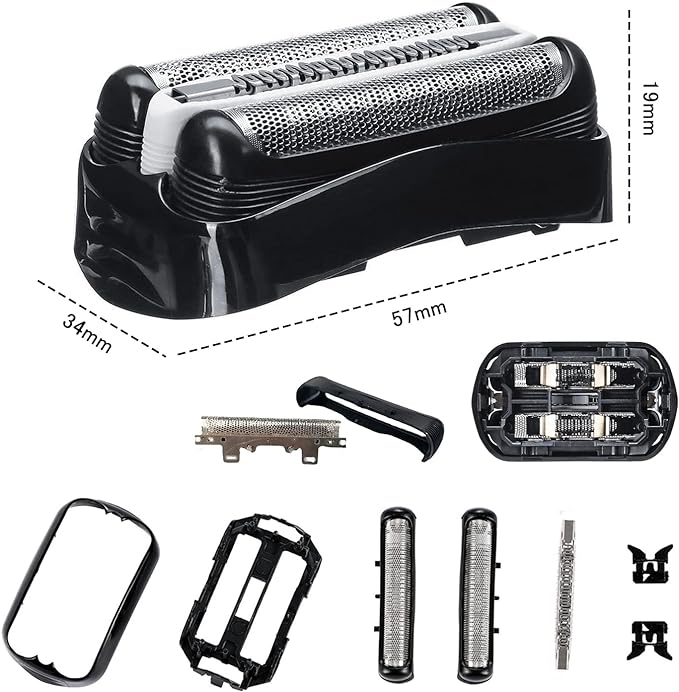 Brown Replacement Blade Series 3 32B 3010s 3020s 3040s 3080s 310s 320s 350cc 32S 21B 21S 21S Set Blade Men's Shaver Replacement Blade Replacement Parts Electric Shaver Replacement Head Razor Accessories - NewNest Australia