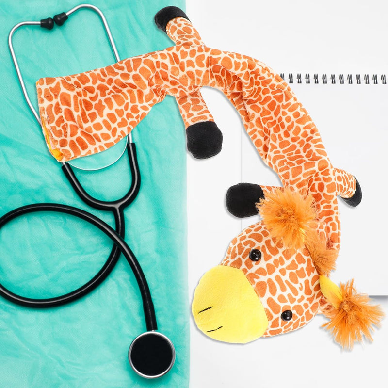 FRCOLOR Giraffe Cover Animal Sleeve Replacement with Secure Button Accessories for Nurses Doctors Veterinarians Family Use