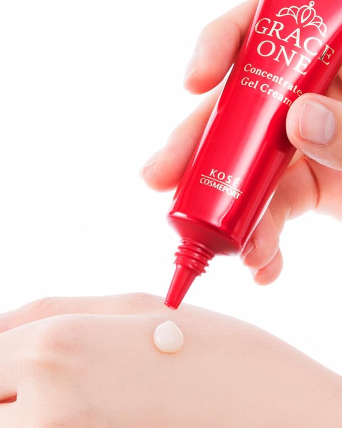 KOSE Grace Swan Intensive Repair Gel Cream (Partial) 1.1 oz (30 g) + 1 Pack of Nose Stopper Included - NewNest Australia
