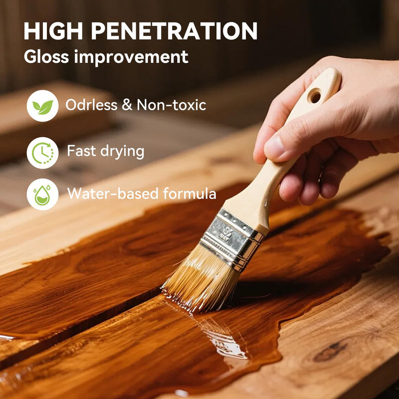 Polyurethane Wood Stain and Sealer in One - 32 oz & Natural Cedar 32 fl.oz