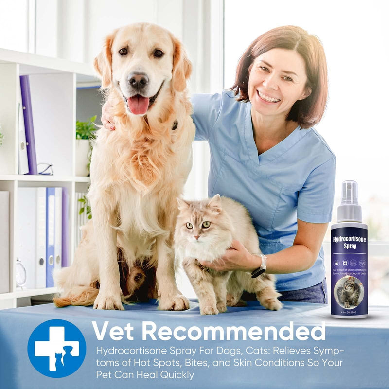 Inscape Data Hot Spot Treatment for Dogs, Itch Relief Spray for Dogs & Cats - Relieves Hot Spots, Rash & Itchy Skin - No-Sting Formula Blue - PawsPlanet Australia