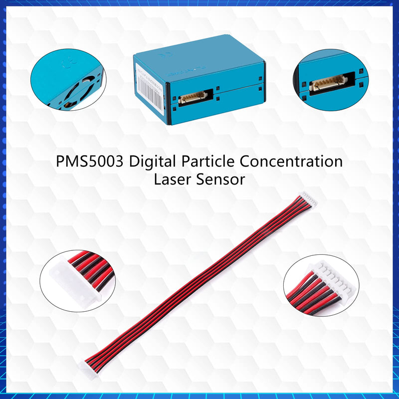 PMS5003 Digital Particle Concentration Laser Sensor/High Precision Laser Sensor to Detect Air Quality Suitable for Smart Home