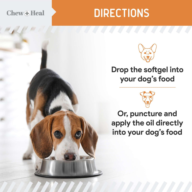 Wild Caught Omega 3 Fish Oil for Dogs - 300mg Softgel Capsules for Healthy Skin and Coat - 180 Dog Fish Oil Pills for Shedding, Dry Itching Skin, and Hot Spots - PawsPlanet Australia