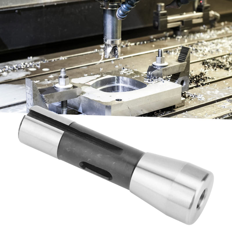 Morse Taper Drill Adapter, R8 to MT1 Morse Taper Drill Adapter, 4.49 Alloy Steel Milling Spindle Adapter for Lathes, Slotting Cutter Arbors