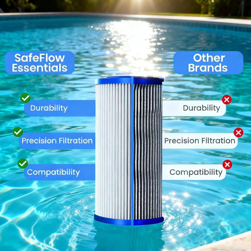 20 Micron 5" x 2.5" Water Filter Replacement Most Cold Plunge Filter Cartridge Compatible with Any Cold Plunge System, Ice Bath, Ice Pod, Under-Sink Filters (8-Pack)