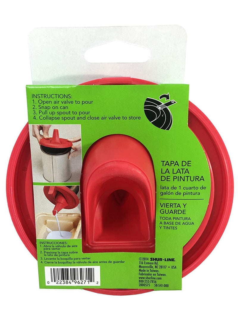 2007064 POUR & STORE PAINT LID QUART 1/EA