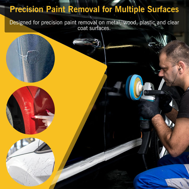 Automotive Paint Nib File, Tungsten Carbide Paint Repair Scraper for Touch Up Paint, Denibbing Tool for Paint Runs, Dust Nibs, Spot & Clear Coat Repair