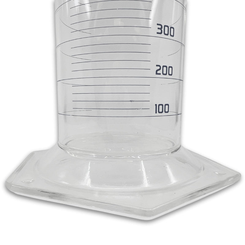 Eisco Labs - Measuring Cylinder, 1000mL - Class A - Squat Form, ISO 4788 Certified, Graduated Glass Cylinder for Lab Use, Precise Liquid Measurement, Scientific Glassware for Chemistry & Research Labs
