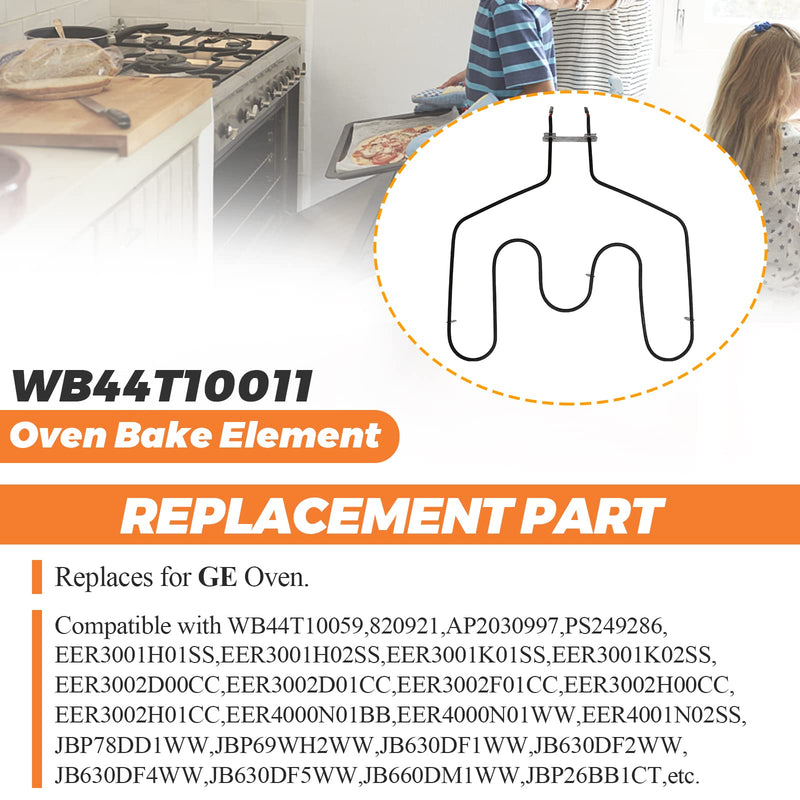 Beaquicy WB44T10011 Oven Bake Element - Replacement for Ken-more G-E Oven, Replaces: WB44T10059, 820921, AH249286, EA249286, PS249286
