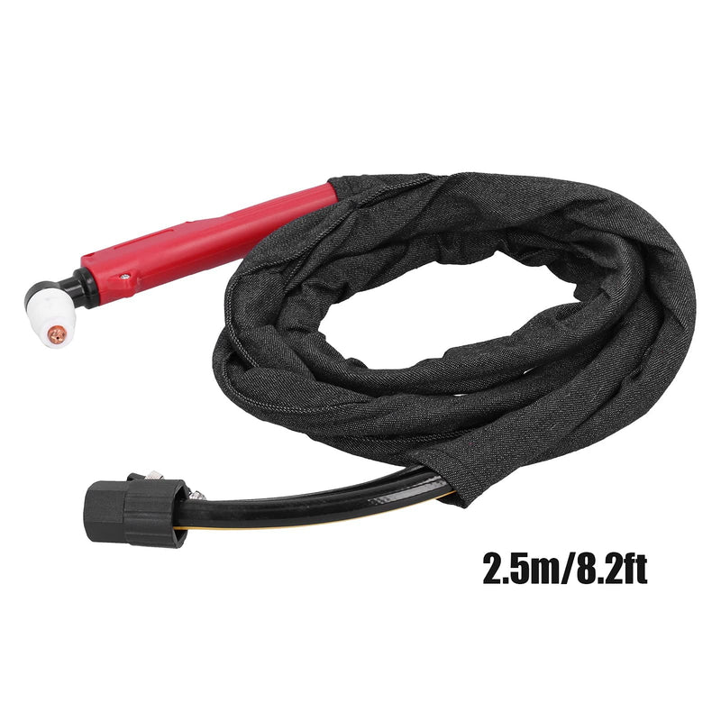 Plasma Cutting Torch PT31 Straight Handle Air Plasma Cutter for 40A 50A Machines Red