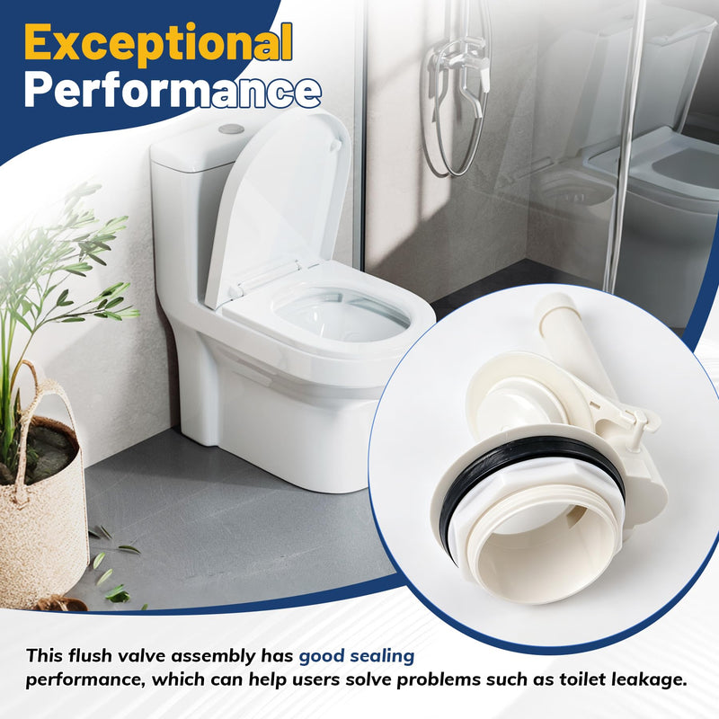 Toilet Flush Valve Replace for 4149a 4215a 4260 4266 Toilet Parts,Compatible with American Standard Champion 4,Titan,Duravit,Flush Valve,Includes Flapper Gasket Bolt Kit