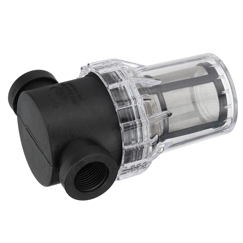 PATIKIL 1/2 Inch Female in-Line Strainer with 100 Mesh Stainless Steel Filter Screen Water Pump Filter for Garden Irrigation Pressure Washer Inlet