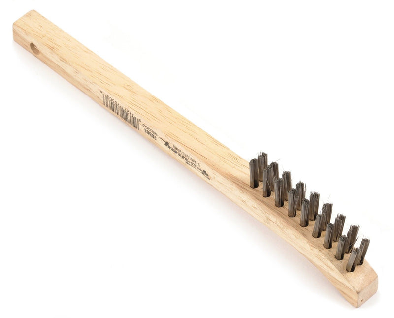 Forney 70503 Wire Scratch Brush, Stainless Steel Color: Stainless Steel;