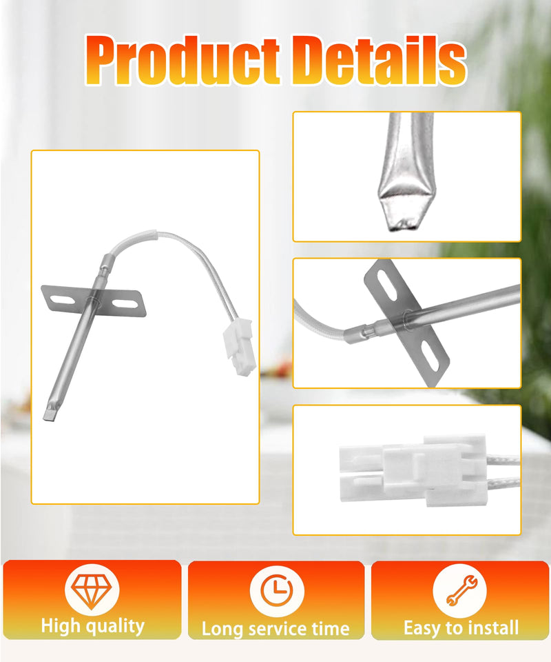 WB23X5340 Range/Stove/Oven Temperature Sensor Fits for GE Oven,Replaces AP2023913,WB23T10002,253024,AH236490,EA236490,PS236490,WB20K5035,WB20K5040 ETC